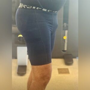 Men's Black Compression Shorts * NELEUS Shorts with Pockets * NEW & IMPROVED